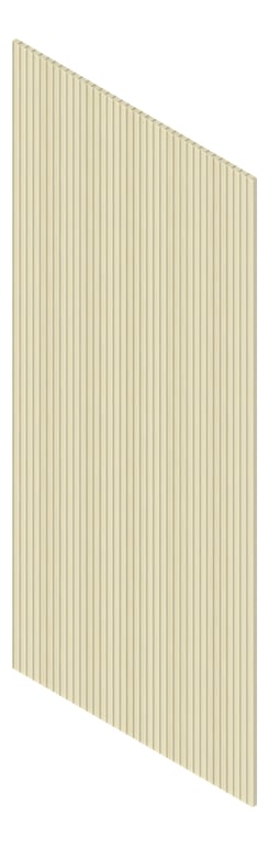 3D Presentation Image of Panel Acoustic Screenwood ModuloAcoustic Dome Group1 TheOaks Material