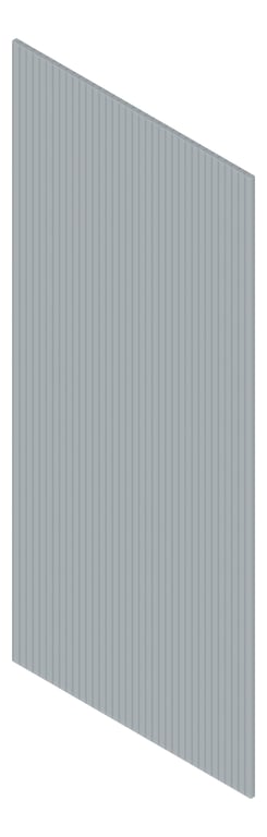 3D Presentation Image of Panel Acoustic Screenwood ModuloAcoustic Louvre Group1 WhiteSilk Material