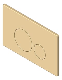 3D Shaded Image of FlushPlate Wall Seima 700Series