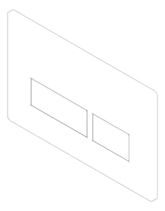3D Documentation Image of FlushPlate Wall Seima 800Series