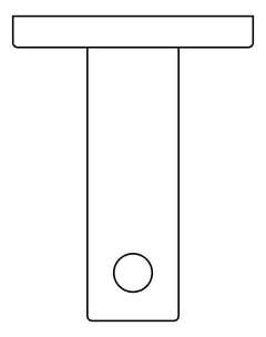Plan Image of RobeHook SurfaceMount Seima Anson Round