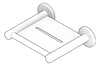 3D Documentation Image of Shelf SurfaceMount Seima Anson Soap Round