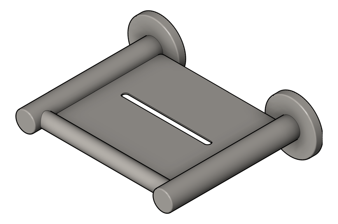Navigate to Shelf SurfaceMount Seima Anson Soap Round