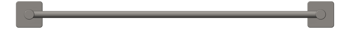 Front Image of TowelRail SurfaceMount Seima Anson Single Square