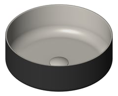 3D Shaded Image of Basin AboveCounter Seima Arko Round 355mm