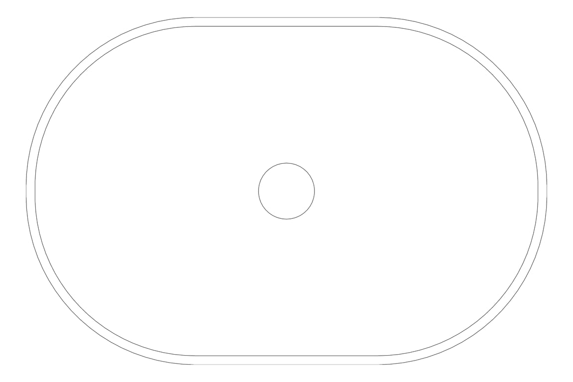 Plan Image of Basin AboveCounter Seima Arko SuperEllipse