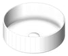 3D Shaded Image of Basin AboveCounter Seima Cleo Round