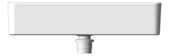 Front Image of Basin AboveCounter Seima Plati Rectangle SuperfineRim