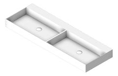 3D Shaded Image of Basin AboveCounter Seima Tavi Marstone Double