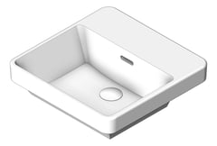 3D Shaded Image of Basin Inset Seima Kyra TapLanding