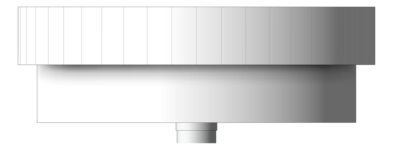 Front Image of Basin SemiInset Seima Cleo DShaped