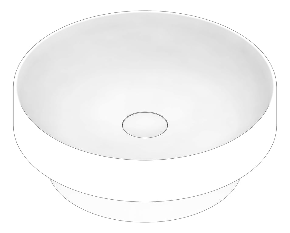 3D Documentation Image of Basin SemiInset Seima Obello