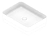 3D Documentation Image of Basin SemiInset Seima Obello Rectangle