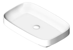 3D Shaded Image of Basin SemiInset Seima Obello RoundedRectangle
