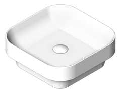3D Shaded Image of Basin SemiInset Seima Obello RoundedSquare