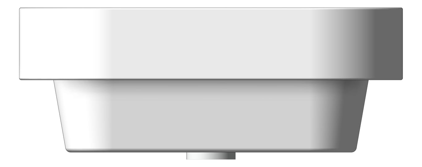 Front Image of Basin SemiInset Seima Obello RoundedSquare