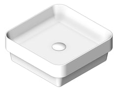 3D Shaded Image of Basin SemiInset Seima Obello Square
