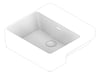 3D Documentation Image of Basin SemiRecessed Seima Kyra 402