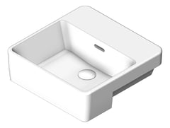 3D Shaded Image of Basin SemiRecessed Seima Kyra 402