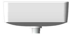 Front Image of Basin SemiRecessed Seima Kyra 402