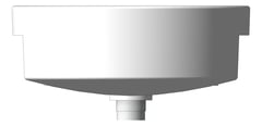 Front Image of Basin SemiRecessed Seima Syros 402
