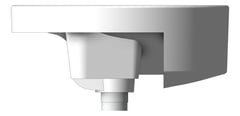 Left Image of Basin SemiRecessed Seima Syros 402