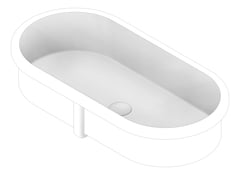 3D Documentation Image of Basin Undermount Seima Arko 680