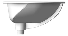 Left Image of Basin Undermount Seima Arko Oval