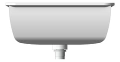 Front Image of Basin Undermount Seima Plati Rectangle Large