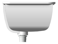 Left Image of Basin Undermount Seima Plati Rectangle Large