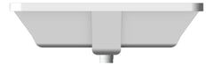 Front Image of Basin Undermount Seima Plati Rectangle Wide