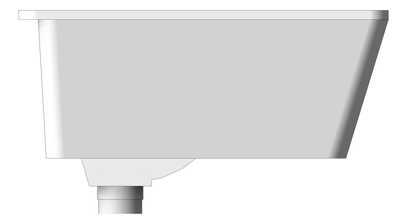 Left Image of Basin Undermount Seima Plati Square