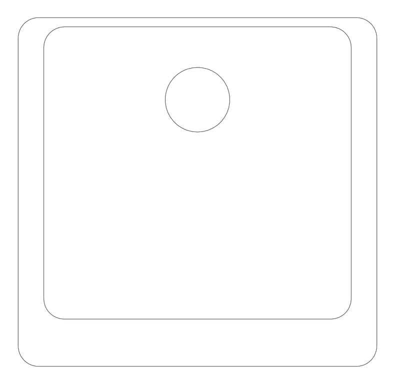 Plan Image of Basin Undermount Seima Plati Square