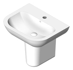 3D Shaded Image of Basin WallHung Seima Chios