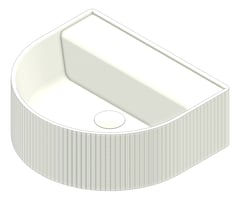 3D Presentation Image of Basin WallHung Seima Cleo DShaped TapLanding