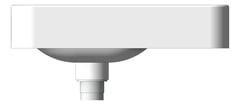 Front Image of Basin WallHung Seima Limni Left