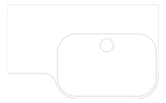 Plan Image of Basin WallHung Seima Limni Right 720