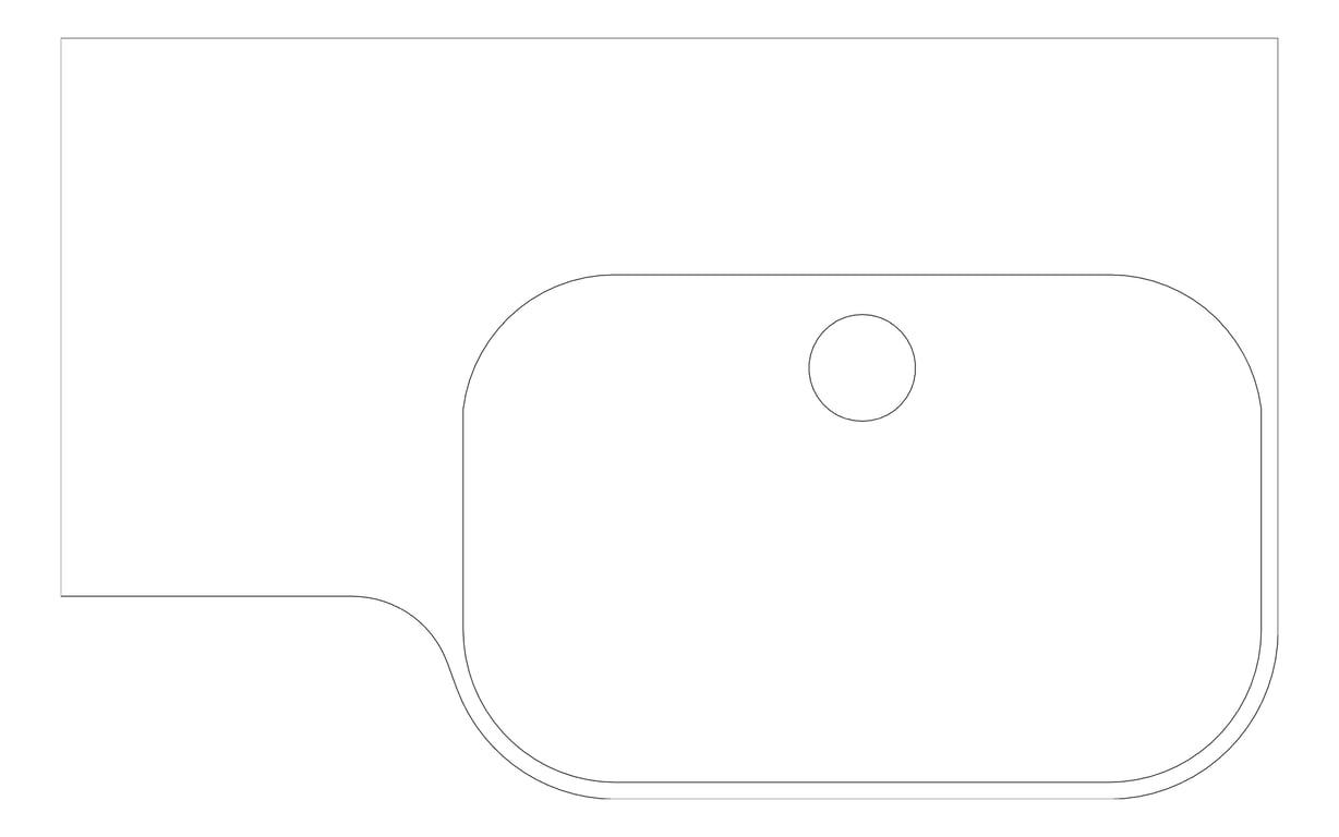 Plan Image of Basin WallHung Seima Limni Right 720