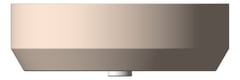 Front Image of Basin AboveCounter Seima Aurora Round 385mm
