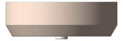 Left Image of Basin AboveCounter Seima Aurora Round 385mm