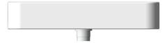 Front Image of Basin AboveCounter Seima Limni Rectangle