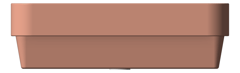 Front Image of Basin SemiInset Seima Obello Rectangular Overflow