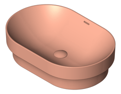 3D Shaded Image of Basin SemiInset Seima Obello SuperEllipse Overflow