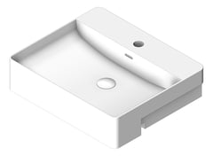 3D Shaded Image of Basin SemiRecessed Seima Limni Rectangle
