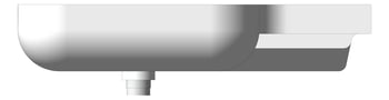 Front Image of Basin WallHung Seima Limni Left 720