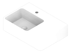 3D Documentation Image of Basin WallHung Seima Limni Left Shelf