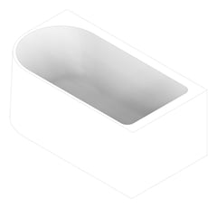 3D Documentation Image of Bath Corner Seima Plati 110 Right