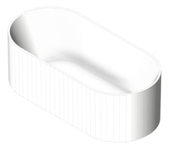 3D Shaded Image of Bath Freestanding Seima Cleo 100 1700