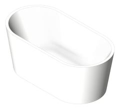 3D Shaded Image of Bath Freestanding Seima Limni 101 1500