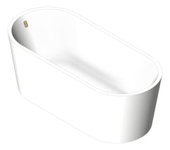 3D Shaded Image of Bath Freestanding Seima Limni 101 Smartfill 1700